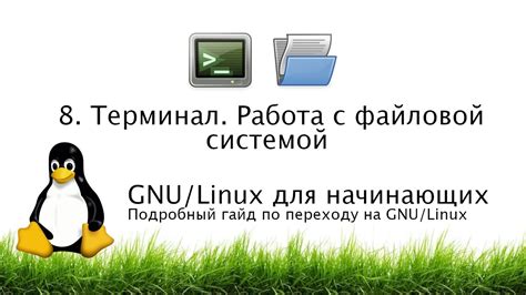 Ознакомьтесь с файловой системой Linux через терминал