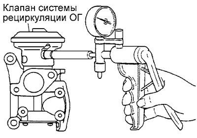 Проверка работы газового клапана
