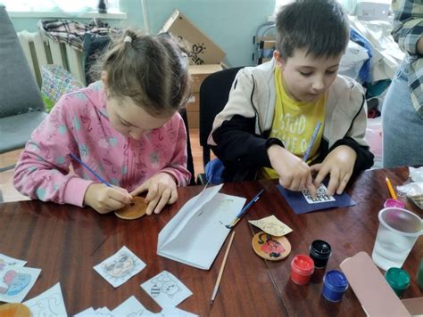 Творческое занятие для детей