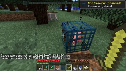 Управление поведением спаунеров в Minecraft