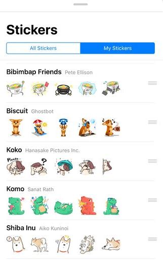Импорт созданных стикеров в WhatsApp