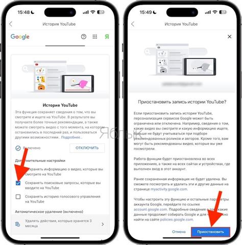 Постепенное удаление YouTube на iPhone 10