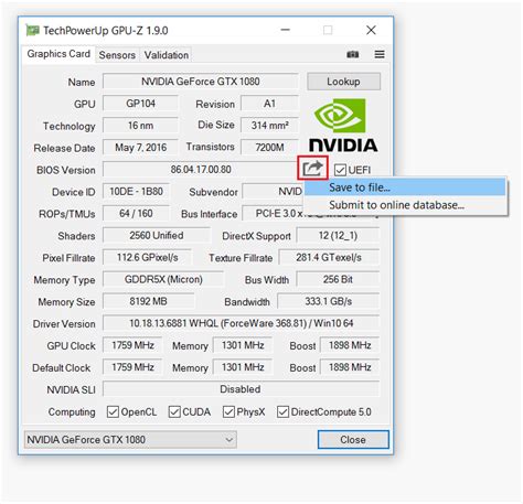 Проверка разгона видеокарты NVIDIA