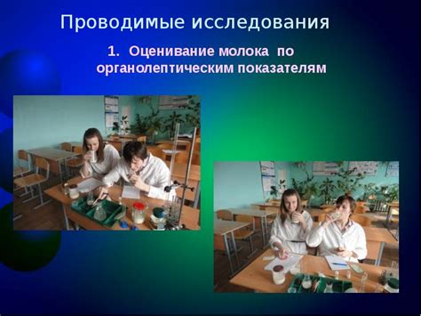 Проводимые исследования