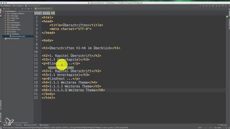 Типы заголовков в HTML и их использование