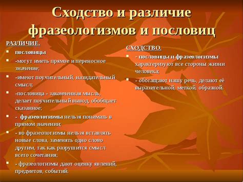 Функции фразеологизмов и пословиц